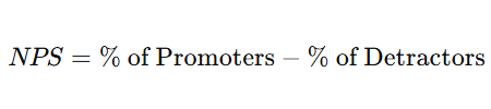 Net Promoter Score (NPS) Calculation